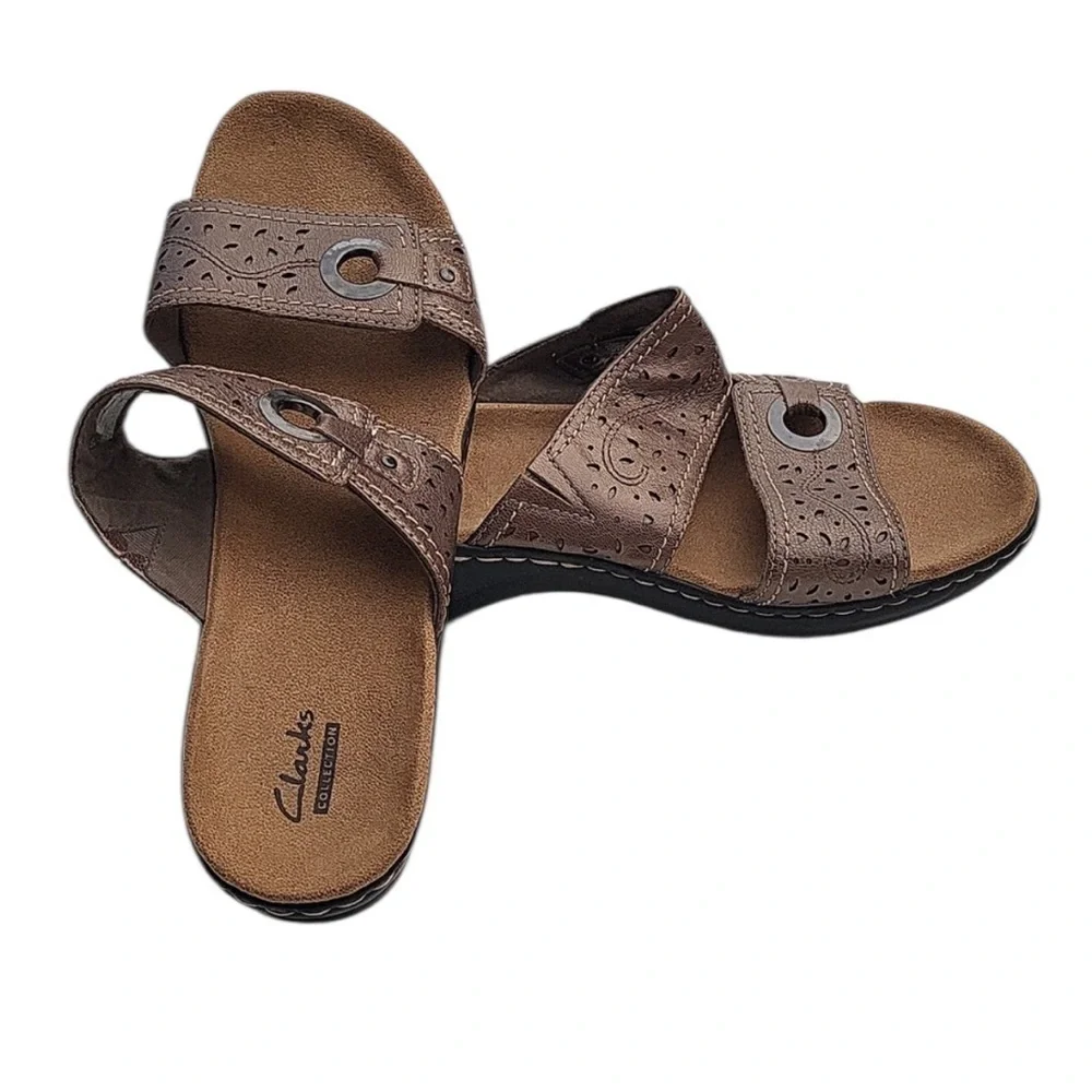 Clarks Collection women's shoes sandals pewter
Lexi Laurel size 10 preloved - Picture 8 of 9
